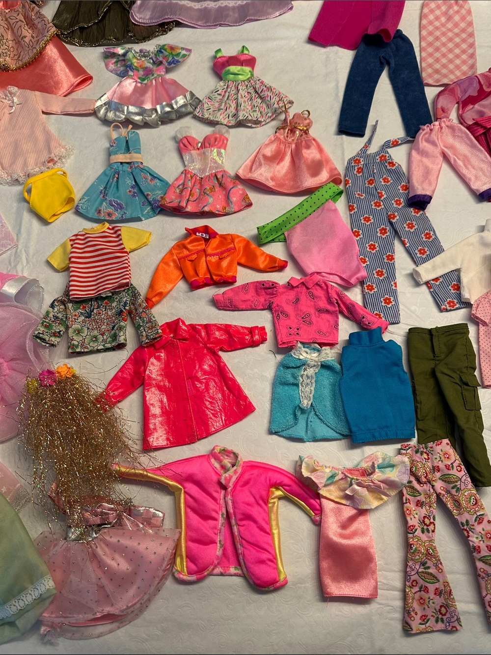 HUGE Vintage Barbie Clothes Clothing Lot genuine handmade seasonal holiday rare - Picture 7 of 16